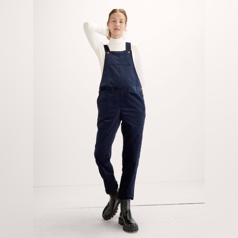 Hatch Navy Blue Overalls